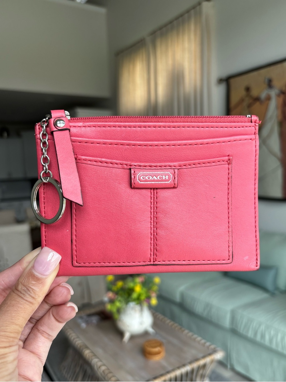 🌼COACH Daisy Spector Skinny Wallet🌼